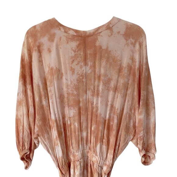 Young Fabulous Broke Kyra Romper Honey Micro Wash Rust Orange size small - Picture 6 of 9